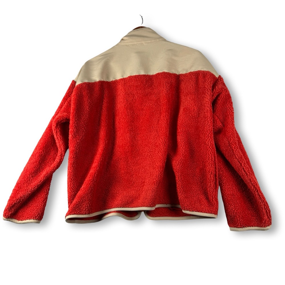 Jcrew Womens Fleece Superplush Sherpa Full Zip Jacket Sz M Medium - Picture 5 of 5